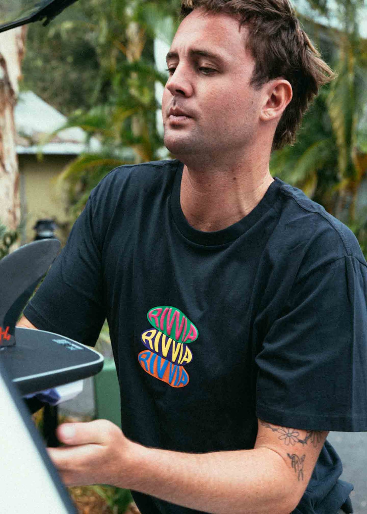 Rivvia Pop Repeat Tee