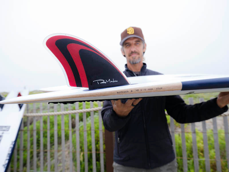 Firewire Rob Machado Twin Keel Fin Set - Single Tab