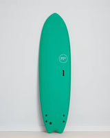 Mick Fanning MF Super Soft Twin Town Softboard - Comes with fins