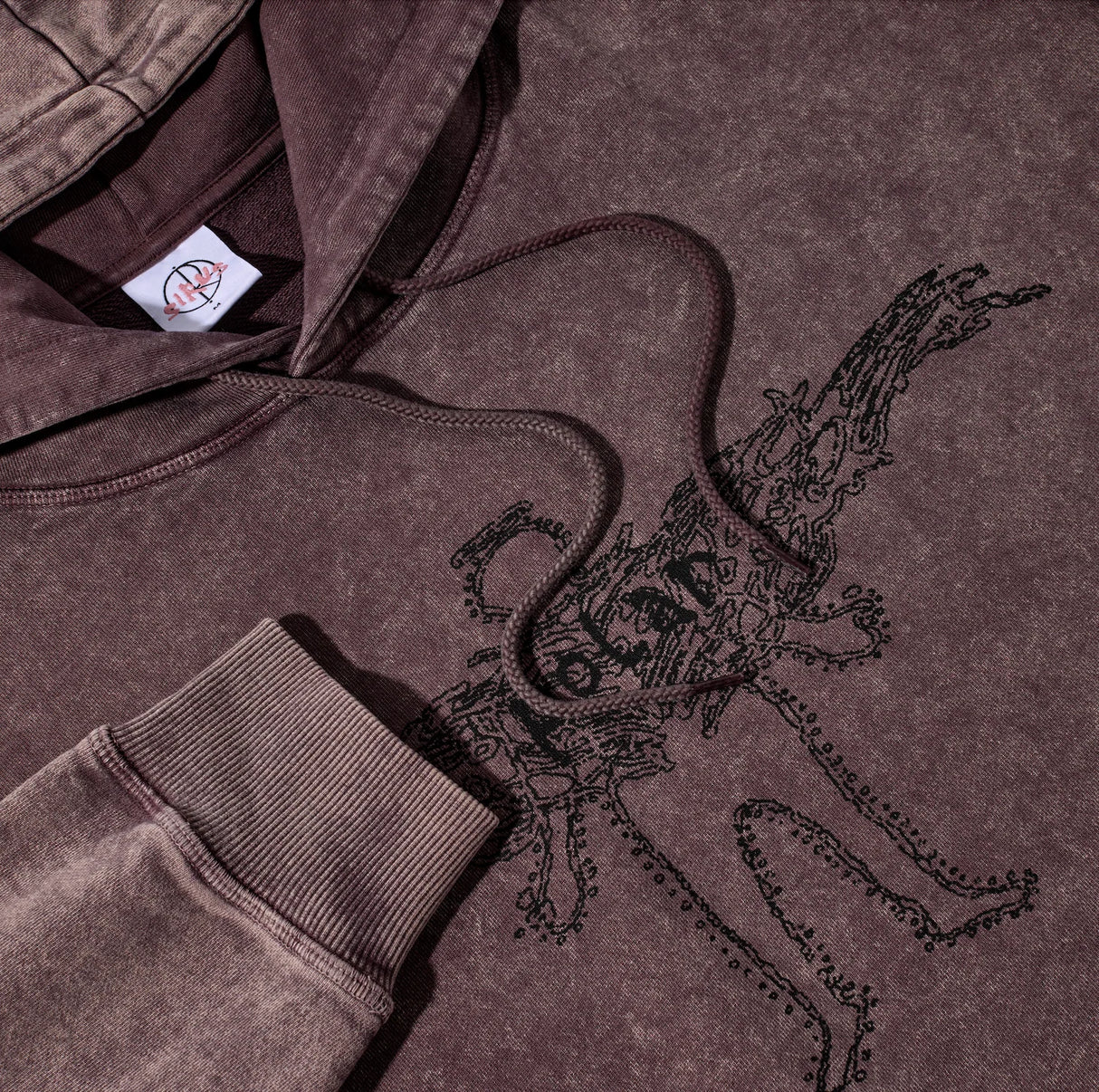 Polar Skate Co Acid Frank Hoodie - Soul