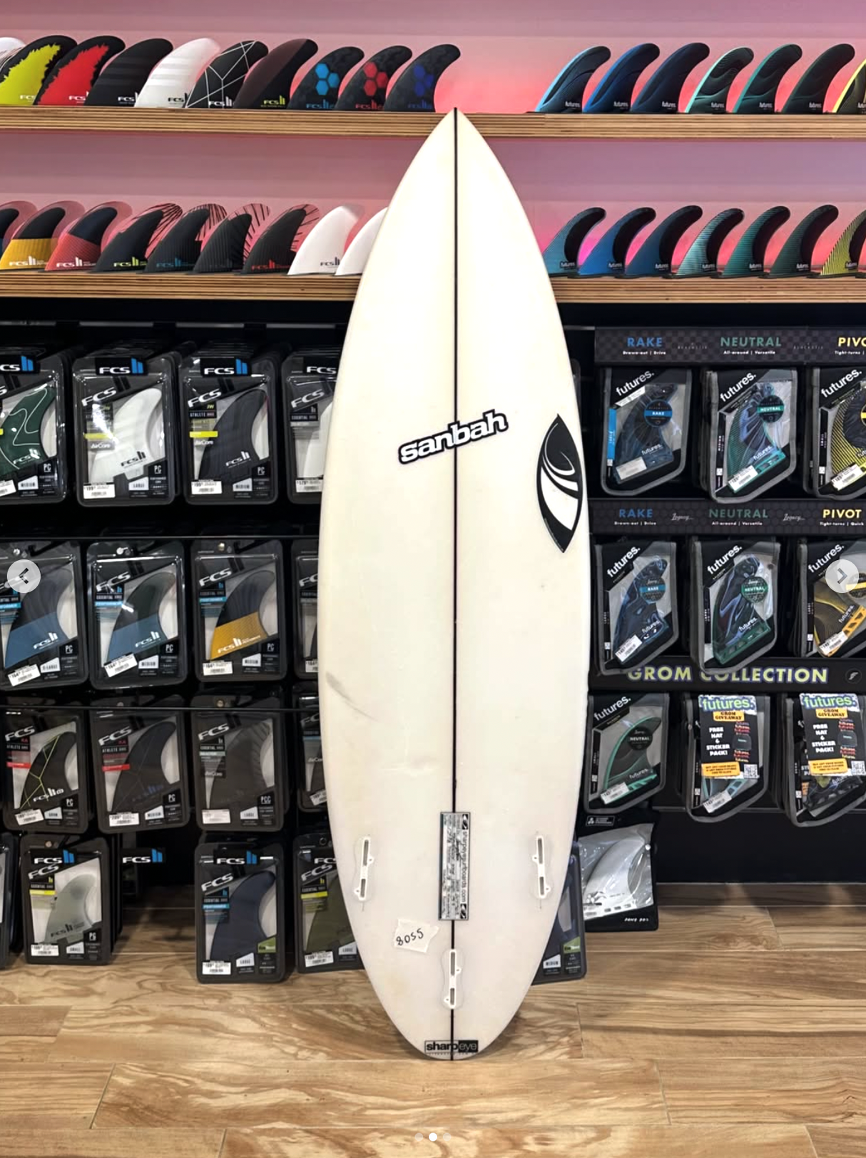 5'3 Sharpeye Synergy Youth #8055 - Used Surfboard