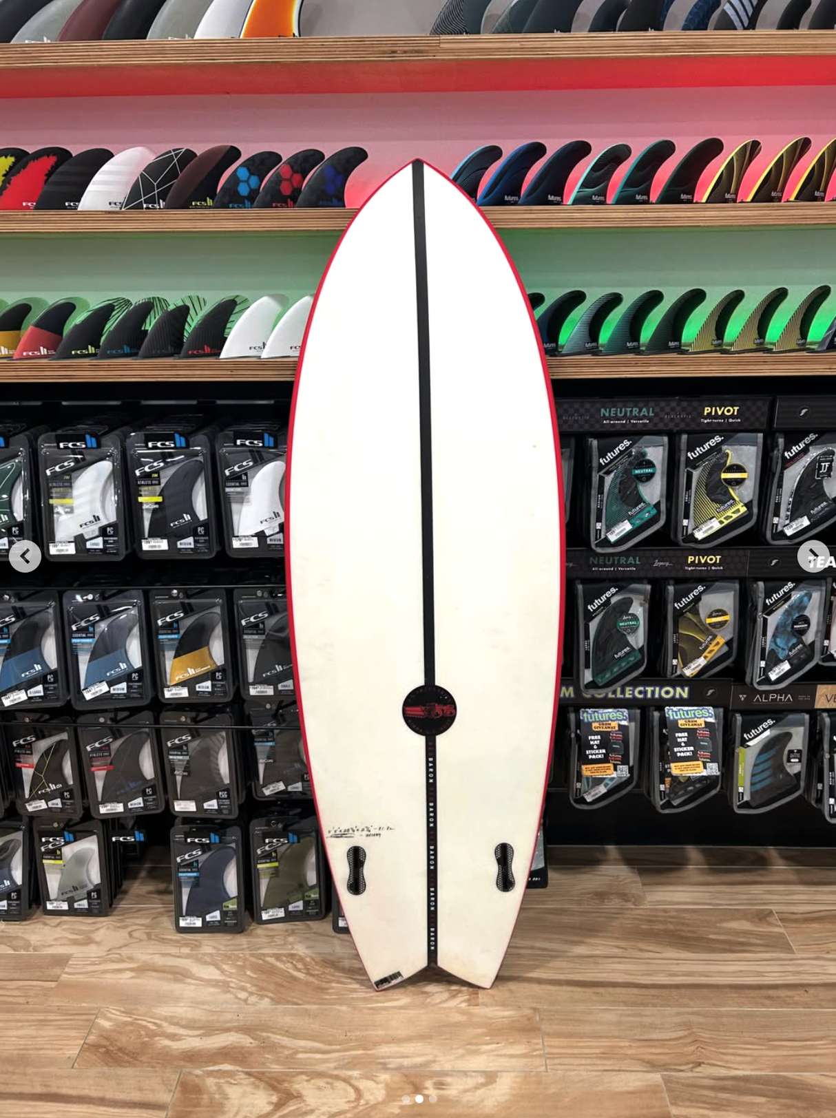 5'5 JS Red Baron EPS #8058 - Used Surfboard
