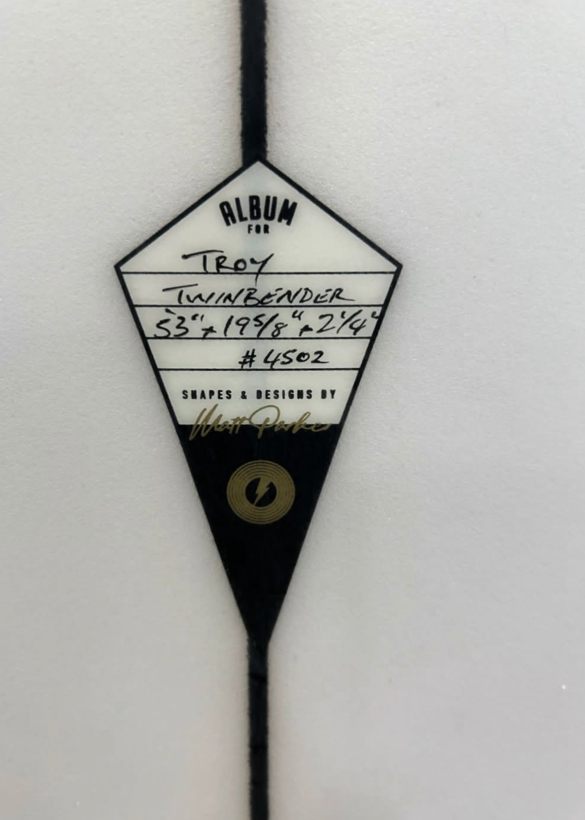 5'3 Album Twinbender #8125 - Used Surfboard