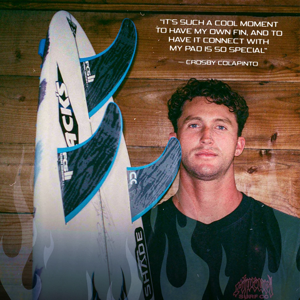 FCS 2 Crosby Colapinto PC Tri Fin Set