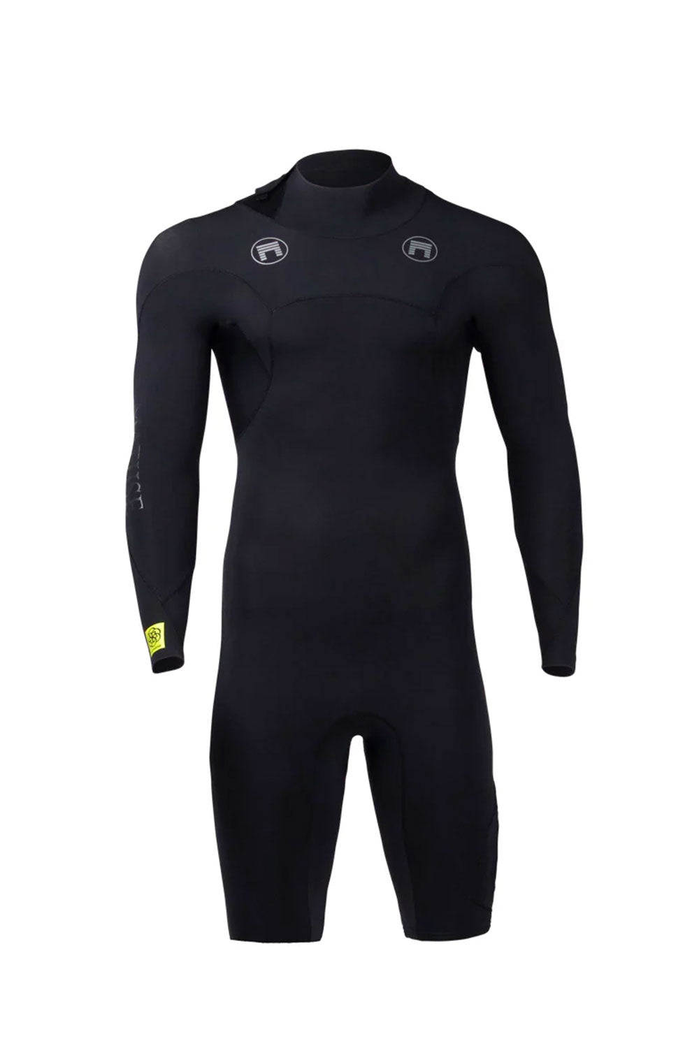 Matuse Mens Tactical 2mm Long Sleeve Spring Back-Zip