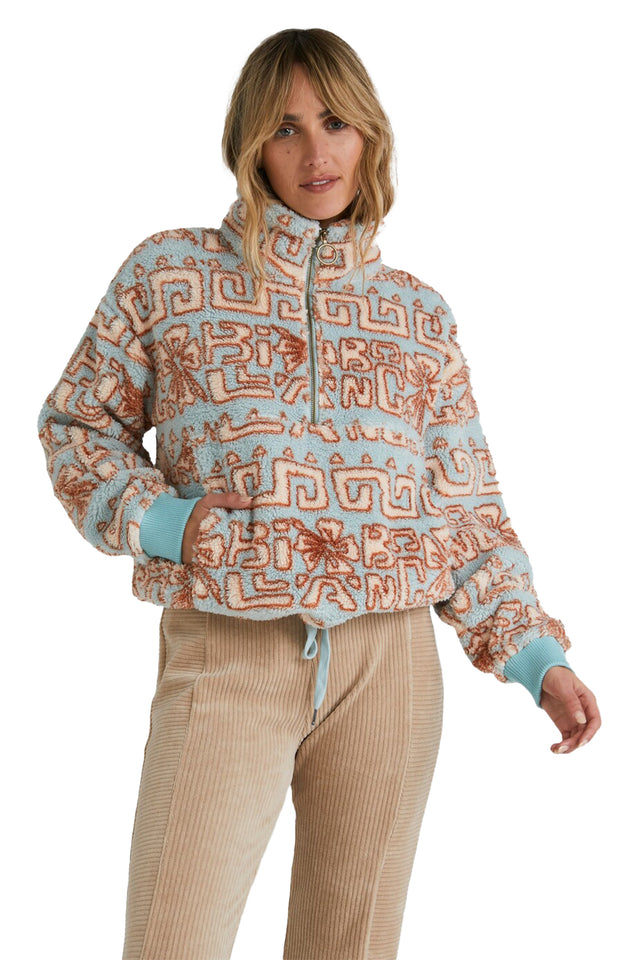 Billabong Womens Tiki Sun Half Zip | Sanbah Australia
