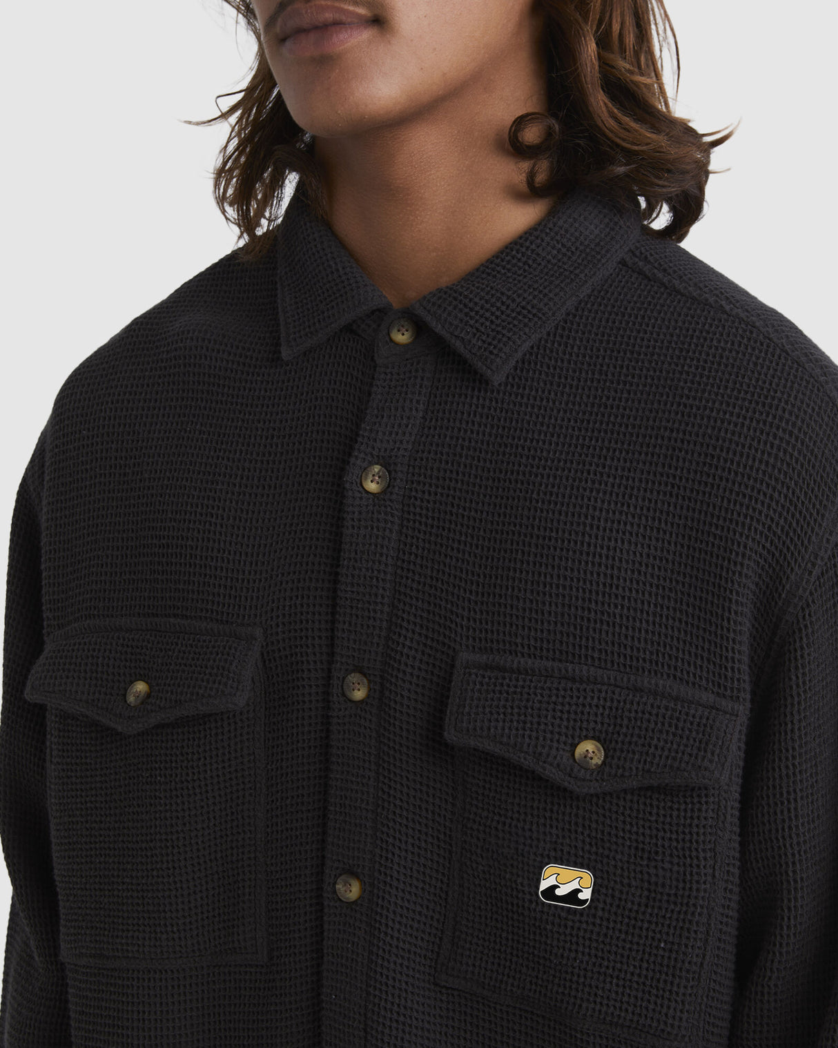 Billabong Waffle On L/S Shirt