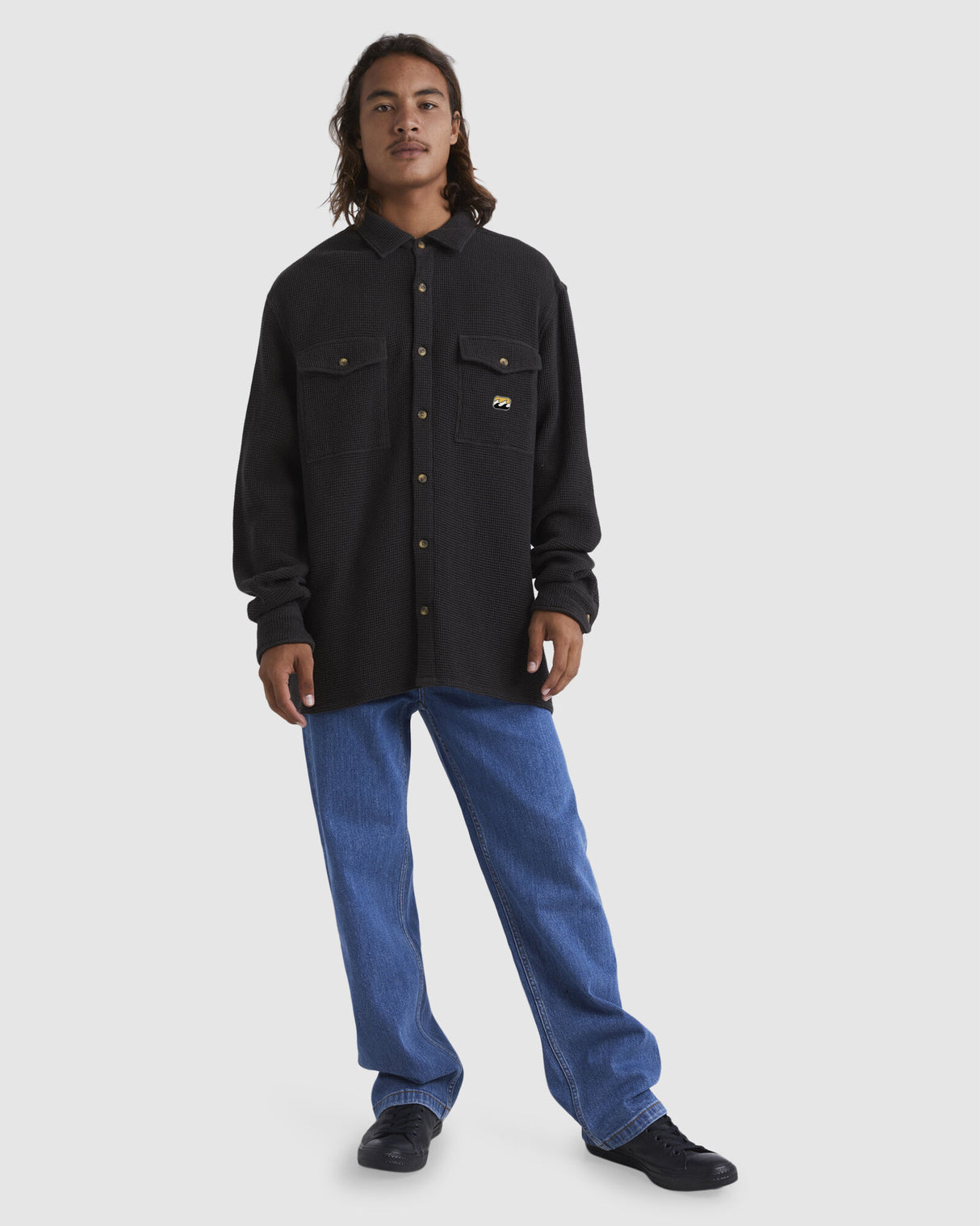 Billabong Waffle On L/S Shirt