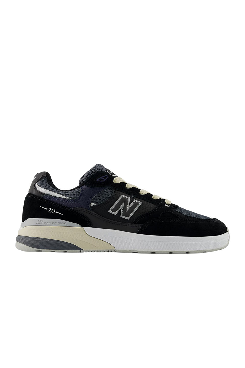 New Balance Numeric 933 X Andrew Reynolds Shoes - Black/Eclipse