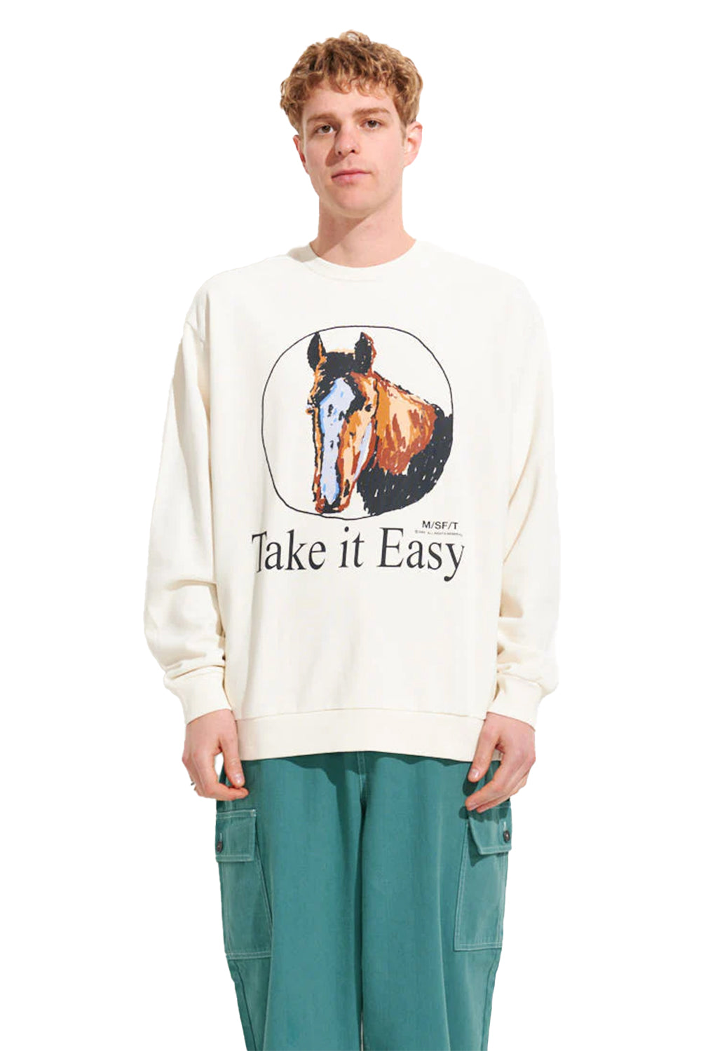 MISFIT Mens Uncle Ed 50-50 Crew | Sanbah Australia