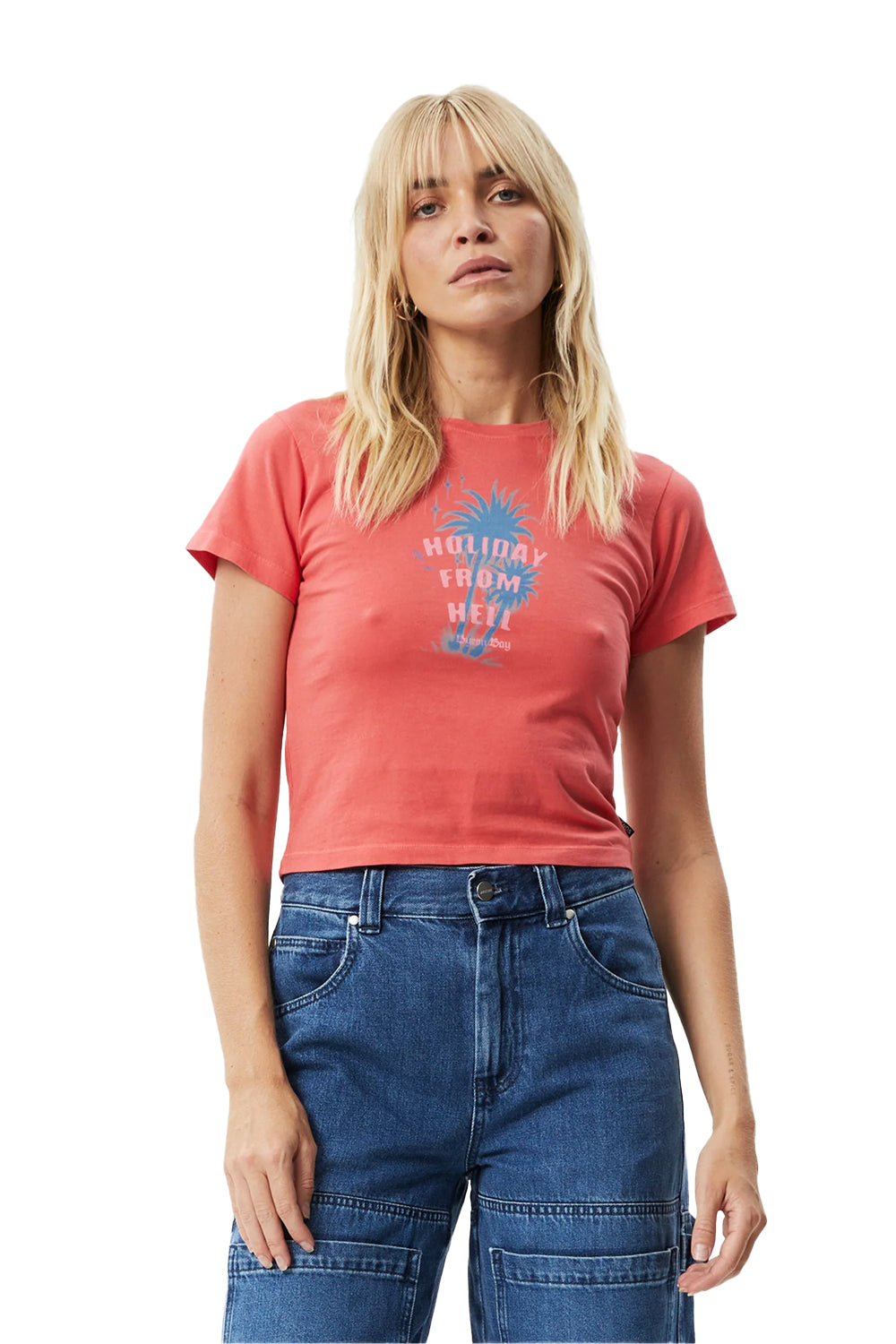 Afends Womens Tropics Baby Tee