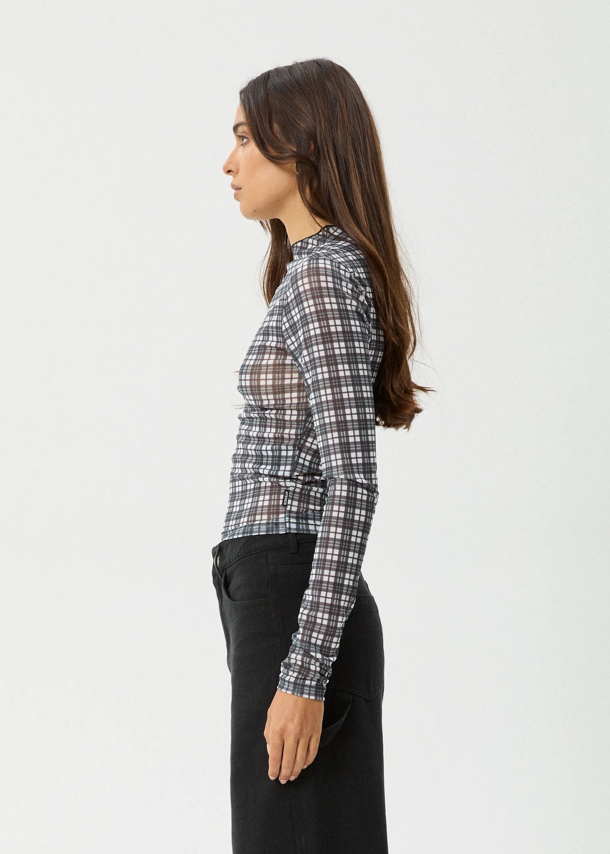 Afends Asher Sheer Long Sleeve Top