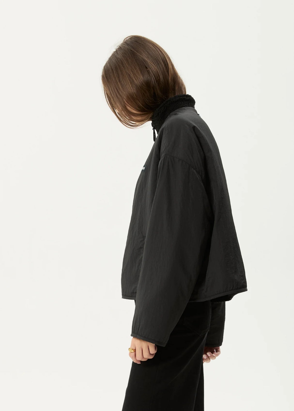 Afends Berlin Reversible Polar Fleece Jacket