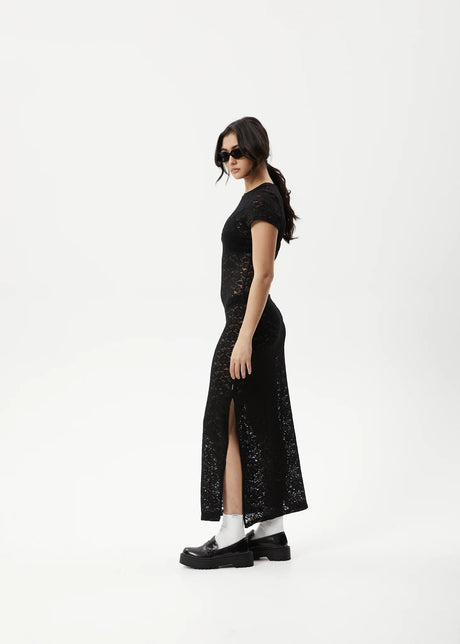 Afends Poet Lace Maxi Dress