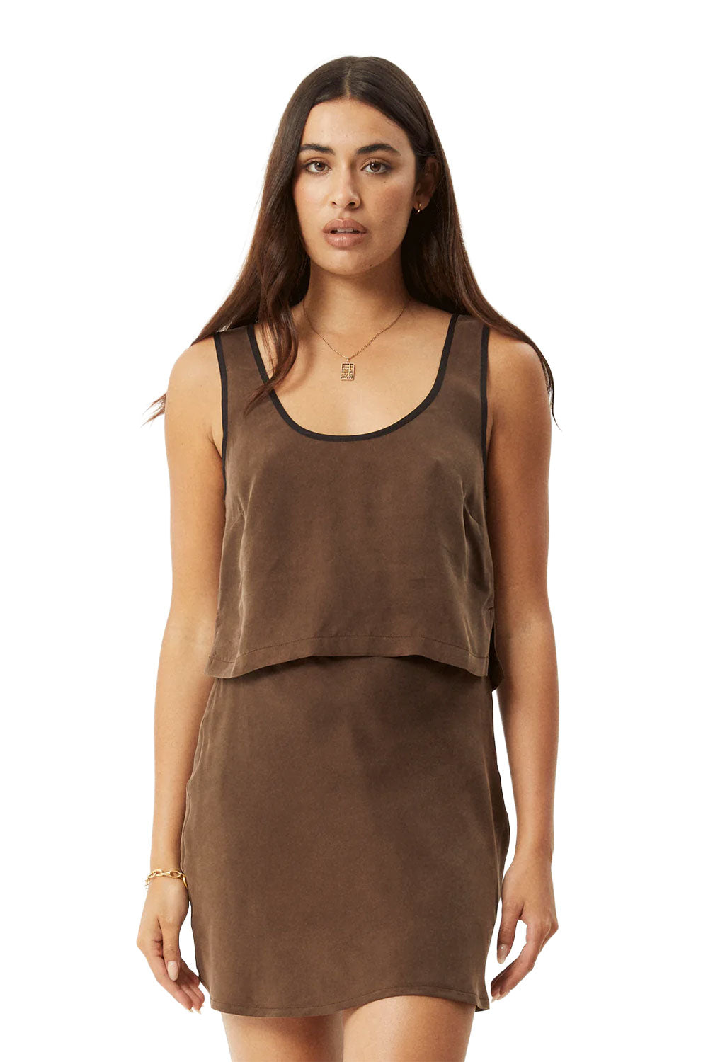 Afends Womens Giselle Cupro Tank