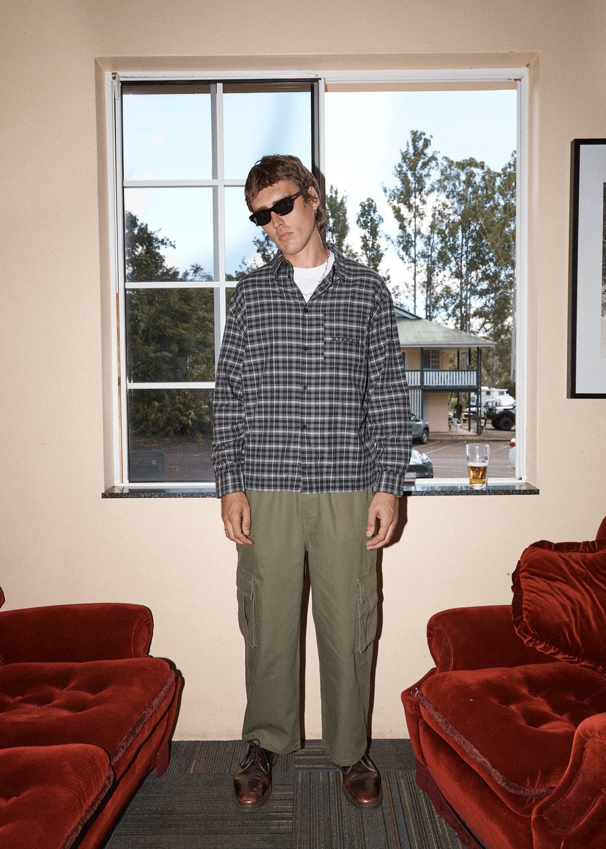 Afends Darkness Long Sleeve Shirt