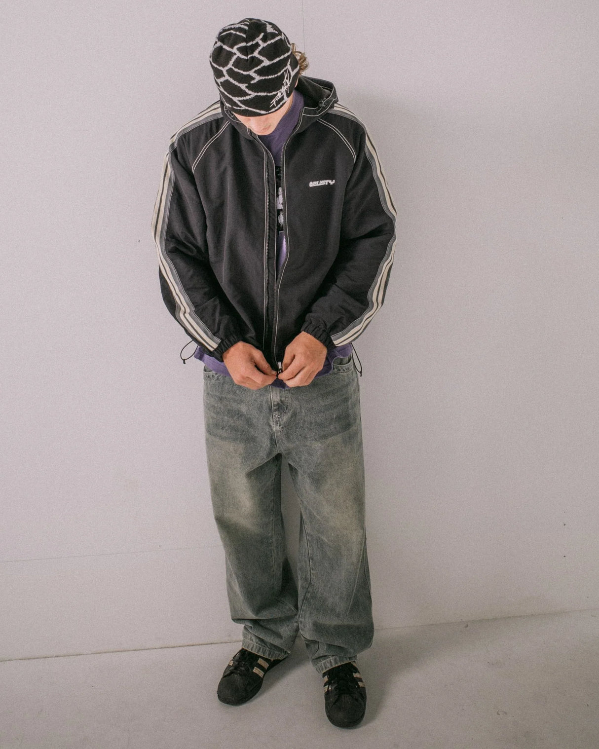 Rusty Lock Out Hooded Jacket