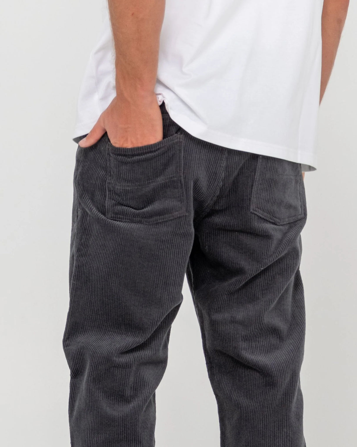 Rusty Mens Rifts Straight Leg Cord Pant