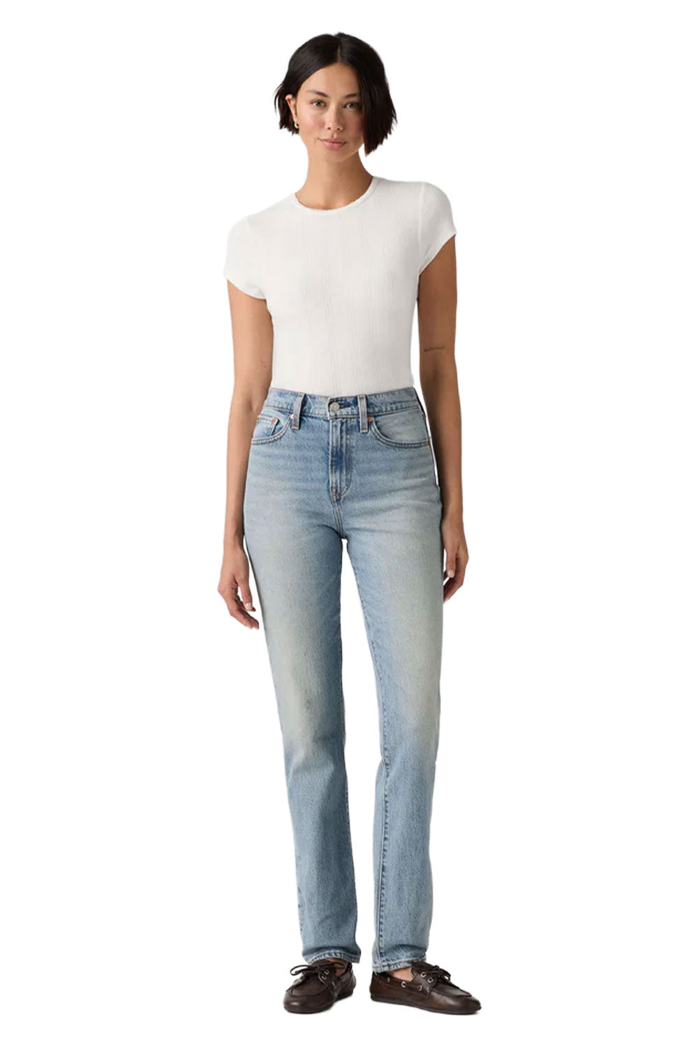Levi's Womens Wedgie Slim Jeans
