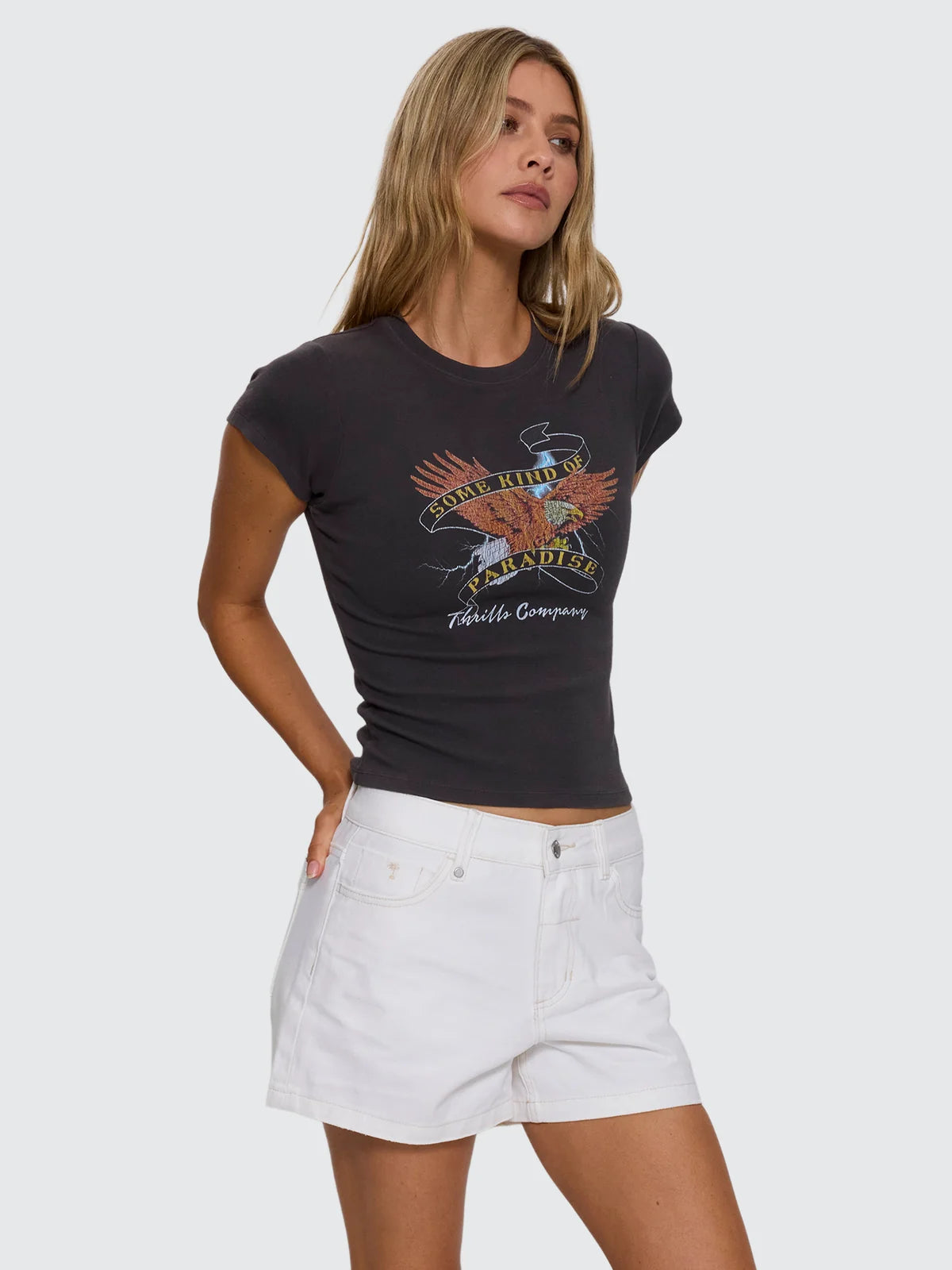 Thrills Banner Of Strength Club Tee