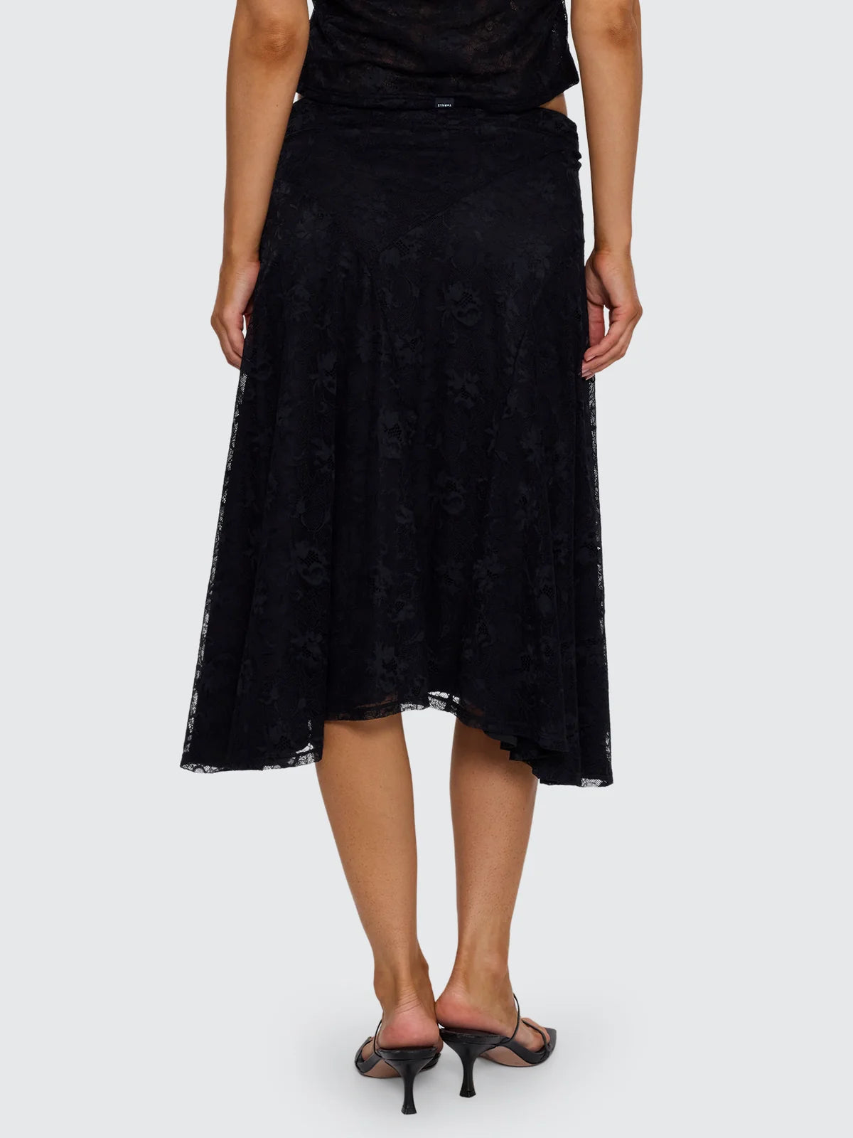Thrills Sienna Lace Midi Skirt