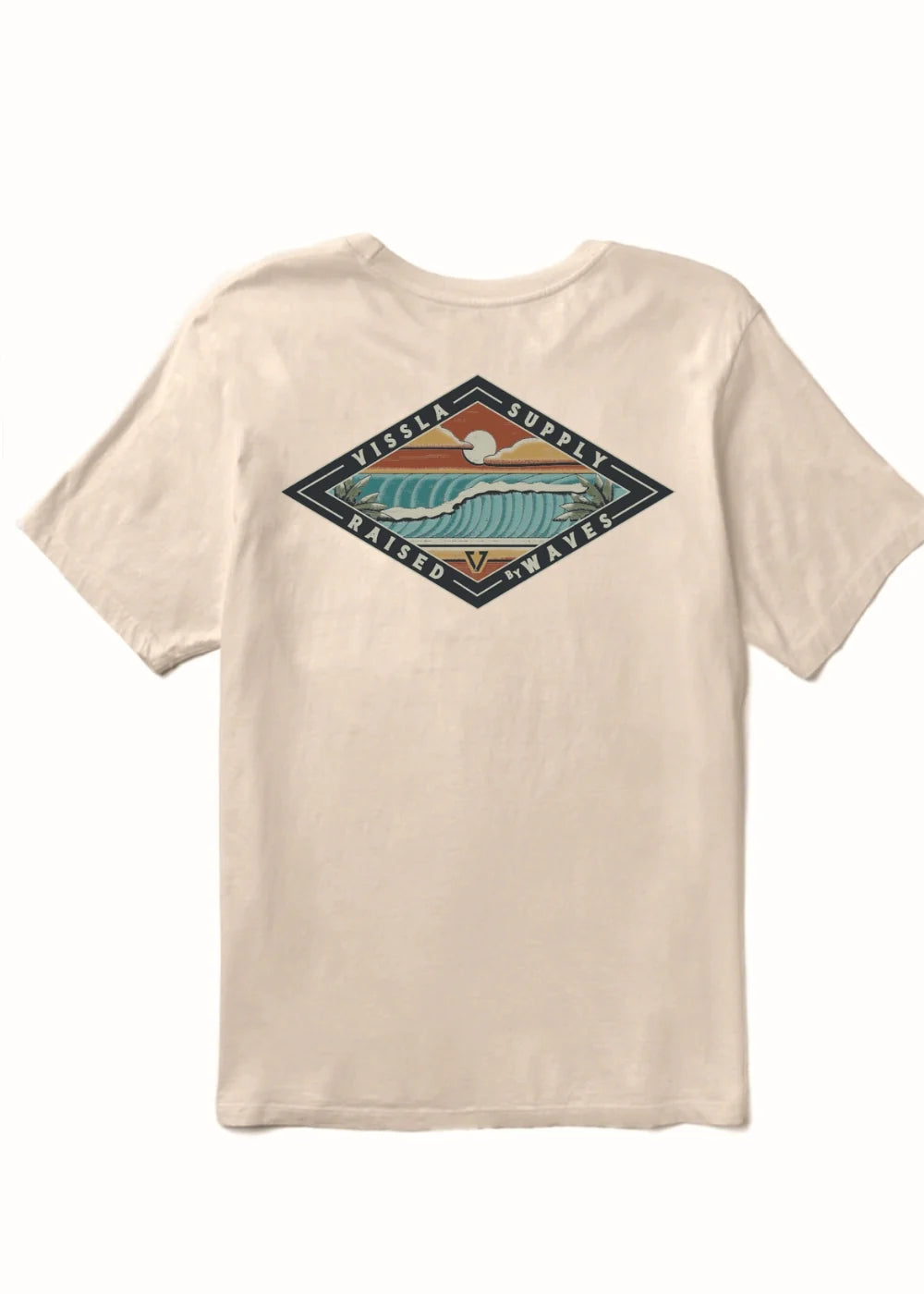 Vissla Mens Wave Chasers Organic Blend Tee