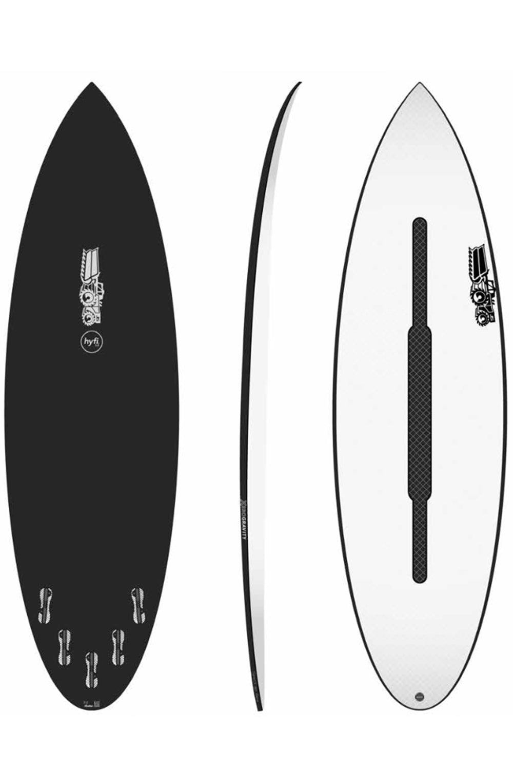 JS Industries Xero Gravity HYFI 3.0 Surfboard - Round Tail