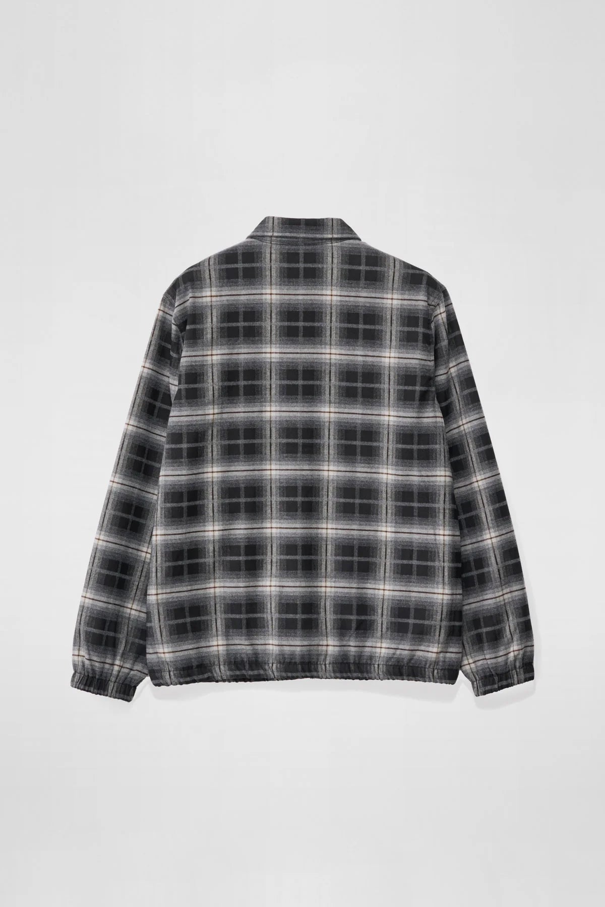 X Large Blended Check Zip Jacket