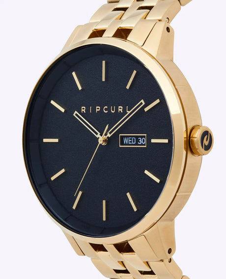 Rip Curl Detroit Gold Stainless Steel Watch