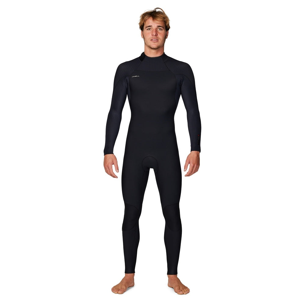O'Neill Mens HyperFreak 3/2+ Steamer Back Zip Wetsuit