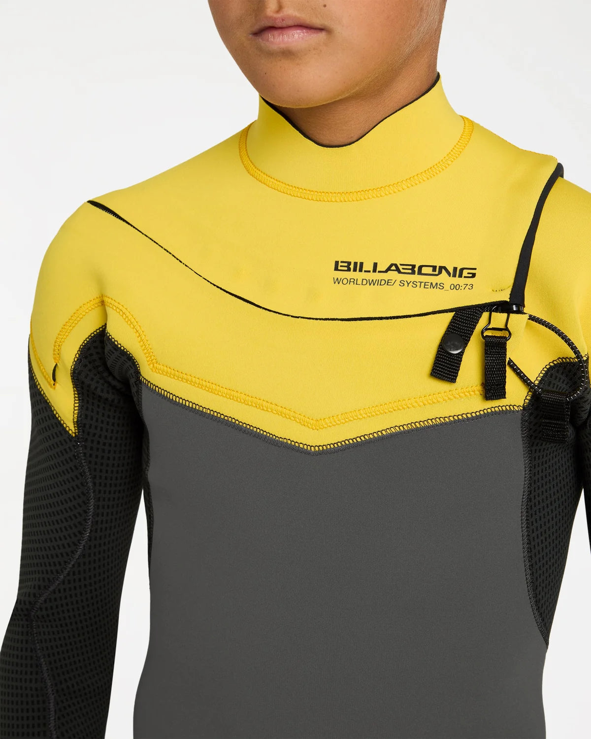 Billabong Boys 8-16 2/2 mm Absolute Ultra Long Sleeve Chest Zip Springsuit