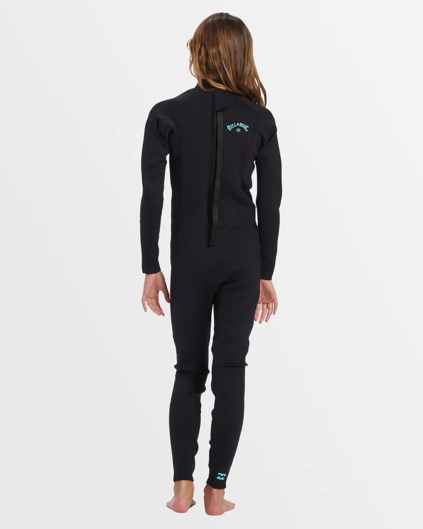 Billabong Girls (6-14) 3/2mm Foil Back Zip Steamer Wetsuit