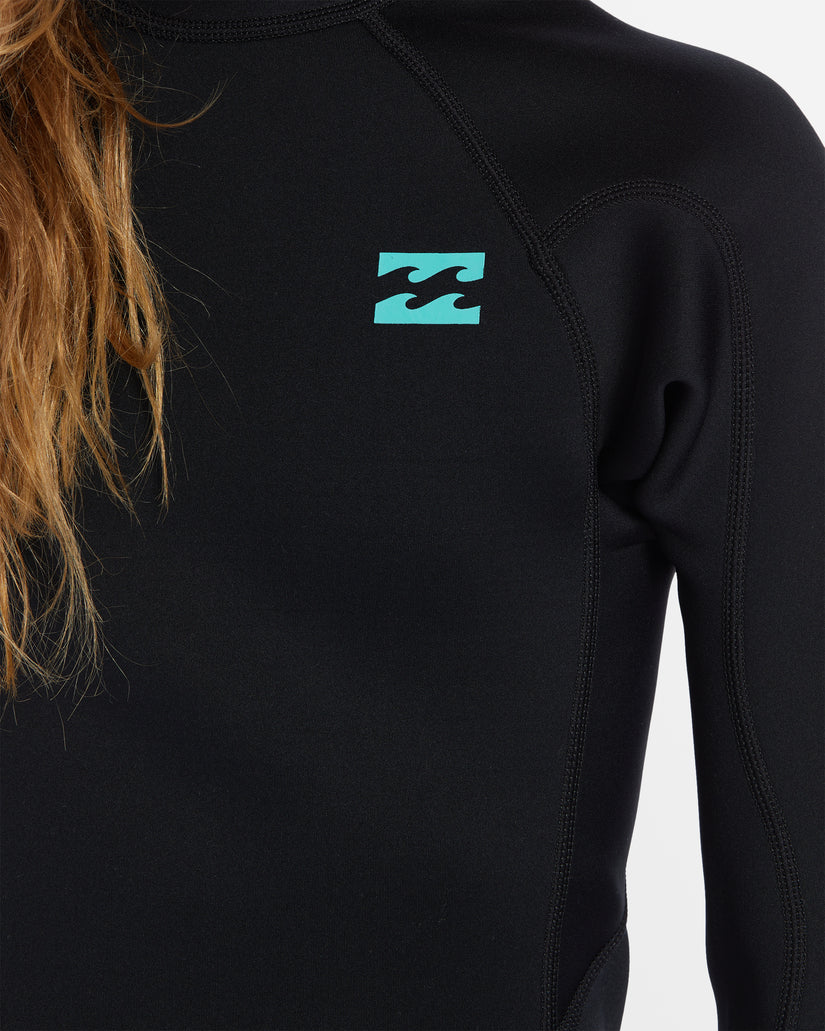 Billabong Girls (6-14) 3/2mm Foil Back Zip Steamer Wetsuit