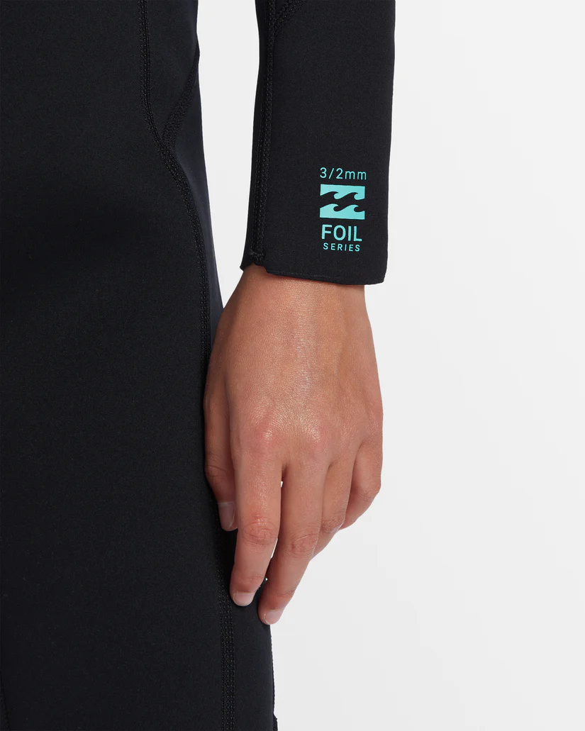 Billabong Girls (6-14) 3/2mm Foil Back Zip Steamer Wetsuit