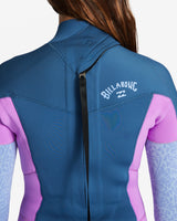 Billabong Women's 3/2mm Synergy Back Zip Full Wetsuit