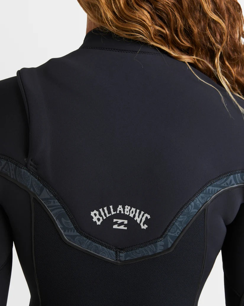 Billabong Womens 3/2mm Furnace Natural Steamer Wetsuit