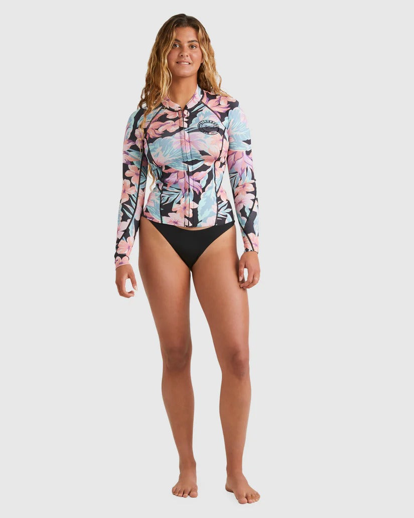 Billabong Womens 1/1mm Peeky Wetsuit Jacket