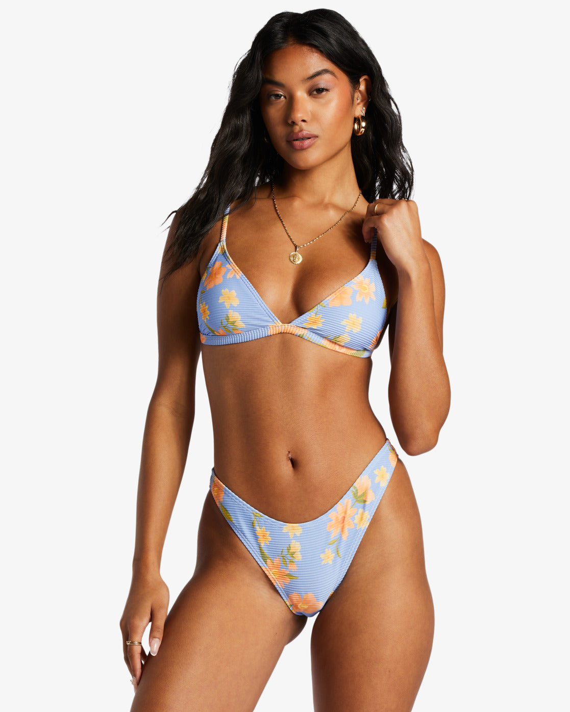 Billabong Lazy Days Tanlines Ceci Tri Bikini Top