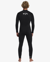 Billabong Mens 3/2 Foil Chest Zip Steamer Wetsuit