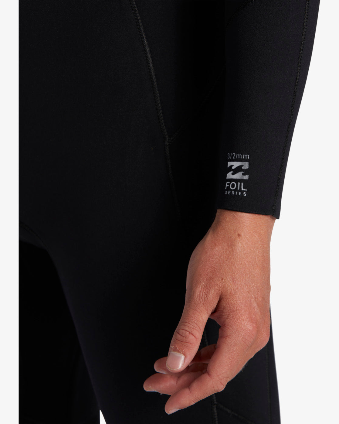 Billabong Mens 3/2 Foil Chest Zip Steamer Wetsuit