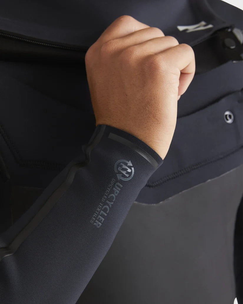 Billabong Mens 3/2mm Absolute Natural PLUS + Chest Zip Steamer Wetsuit