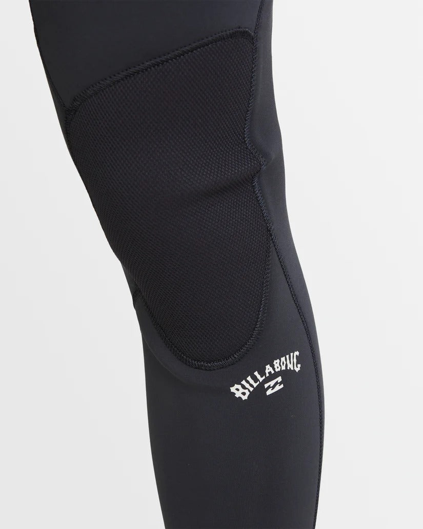 Billabong Mens 4/3mm Absolute Natural Chest Zip Steamer Wetsuit