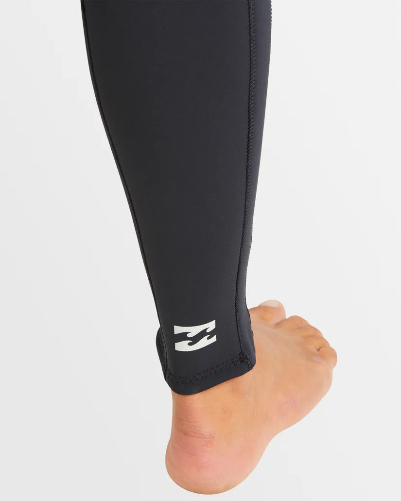 Billabong Mens 4/3mm Absolute Natural Chest Zip Steamer Wetsuit