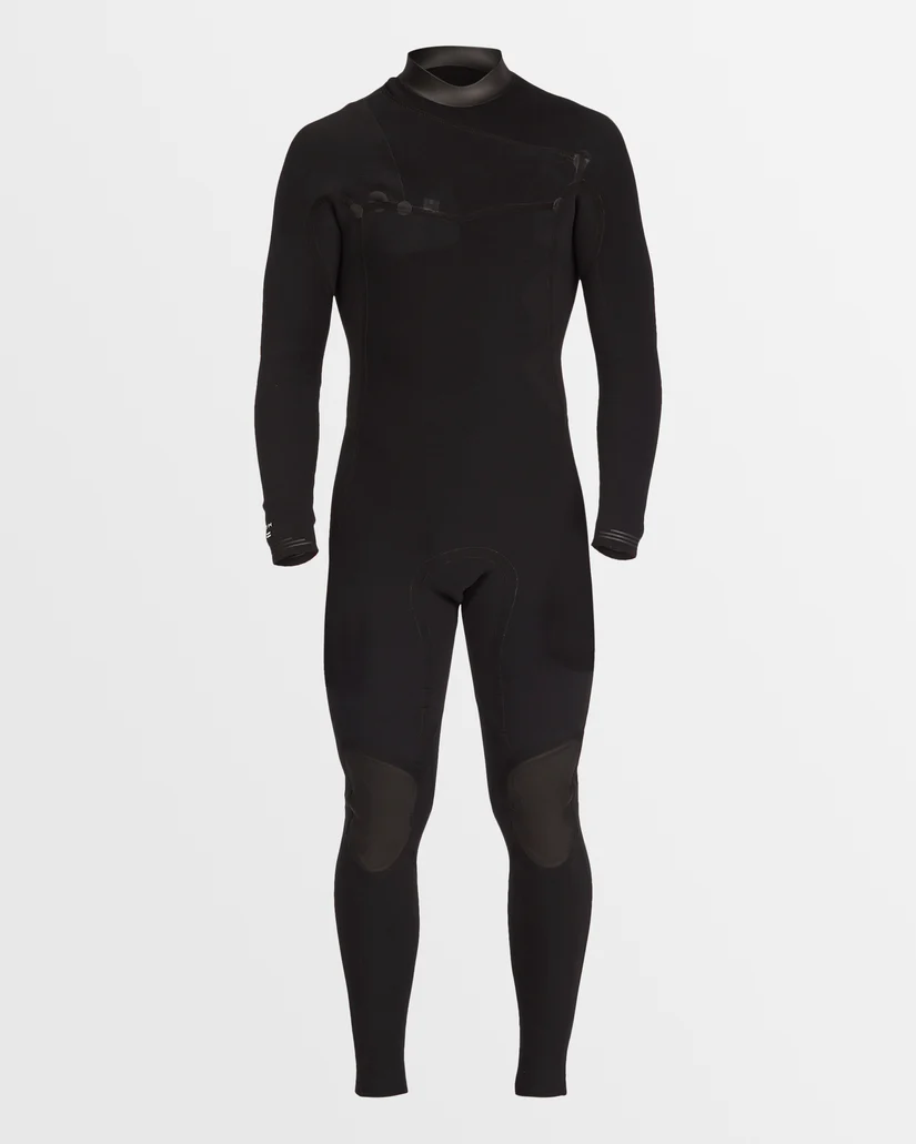 Billabong Mens 3/2mm Revolution Natural Chest Zip Steamer Wetsuit
