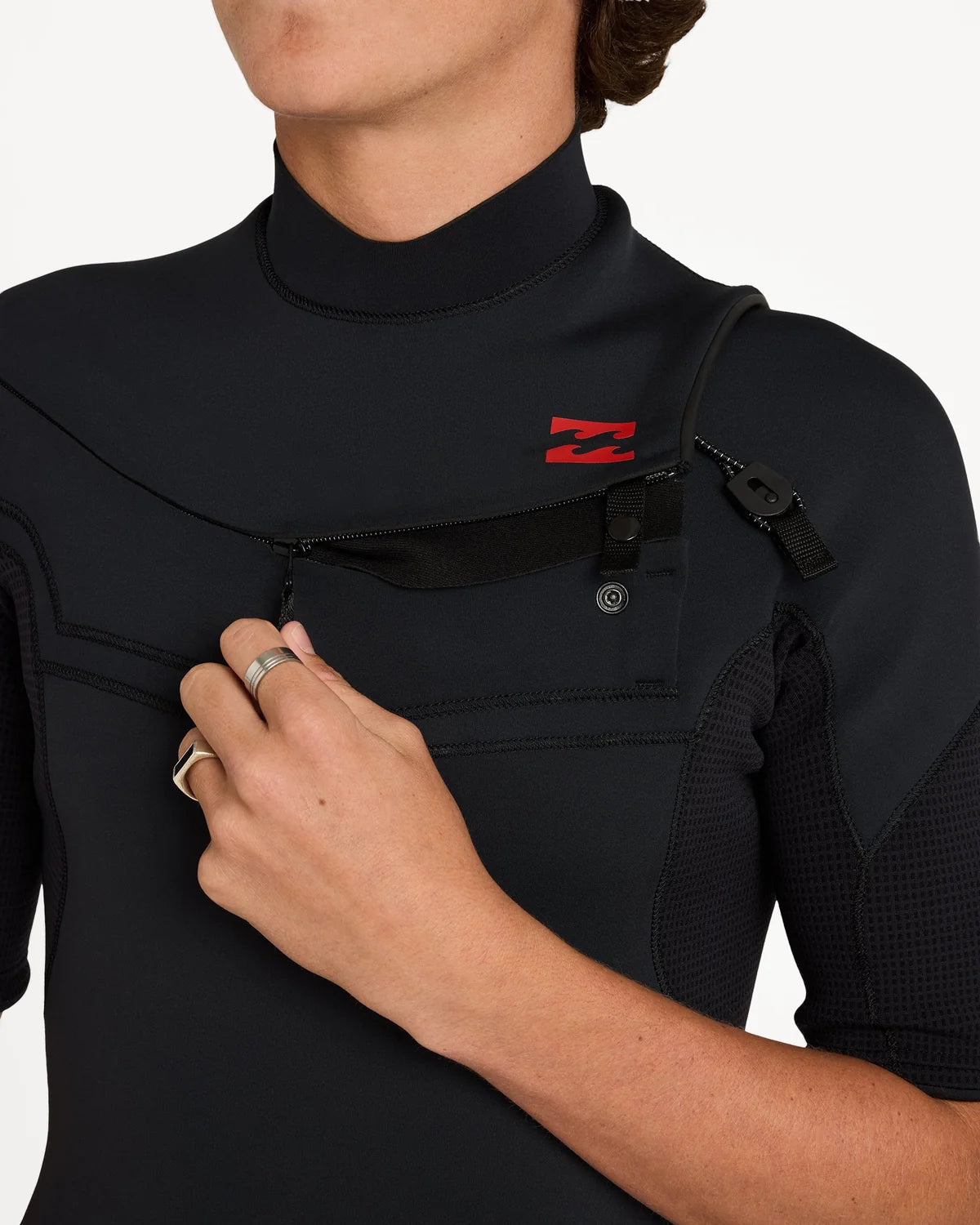 Billabong Mens 2/2mm Absolute Ultra Chest Zip Steamer Wetsuit