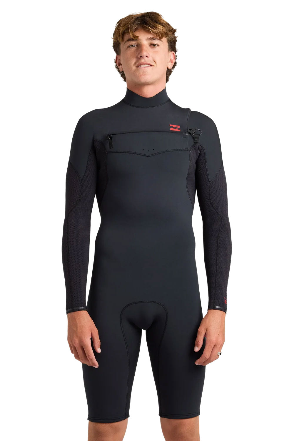 Billabong Mens 2/2mm Absolute Ultra Chest Zip Long Sleeve Springsuit