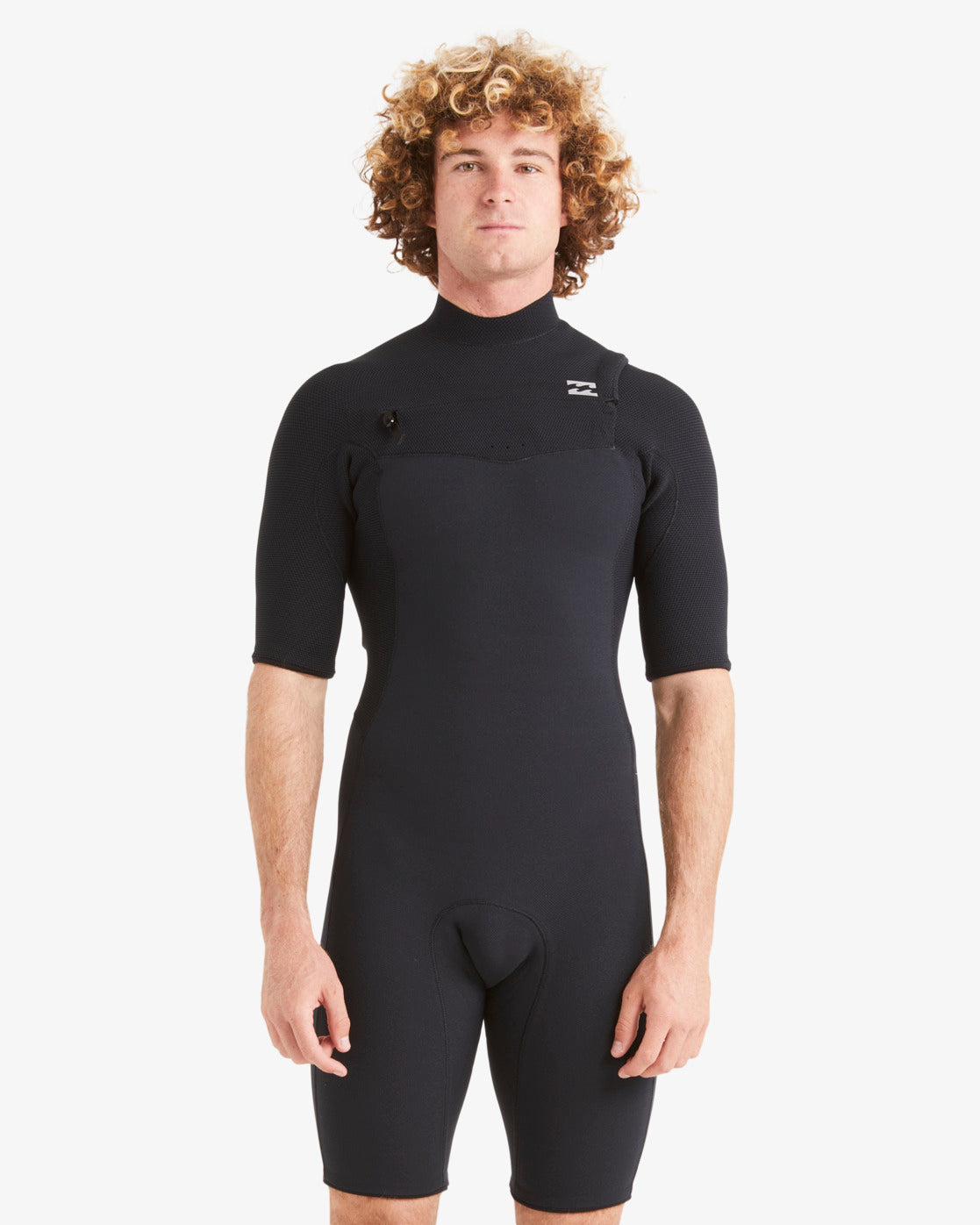 Billabong Mens 2/2mm Revolution Chest Zip Springsuit Wetsuit