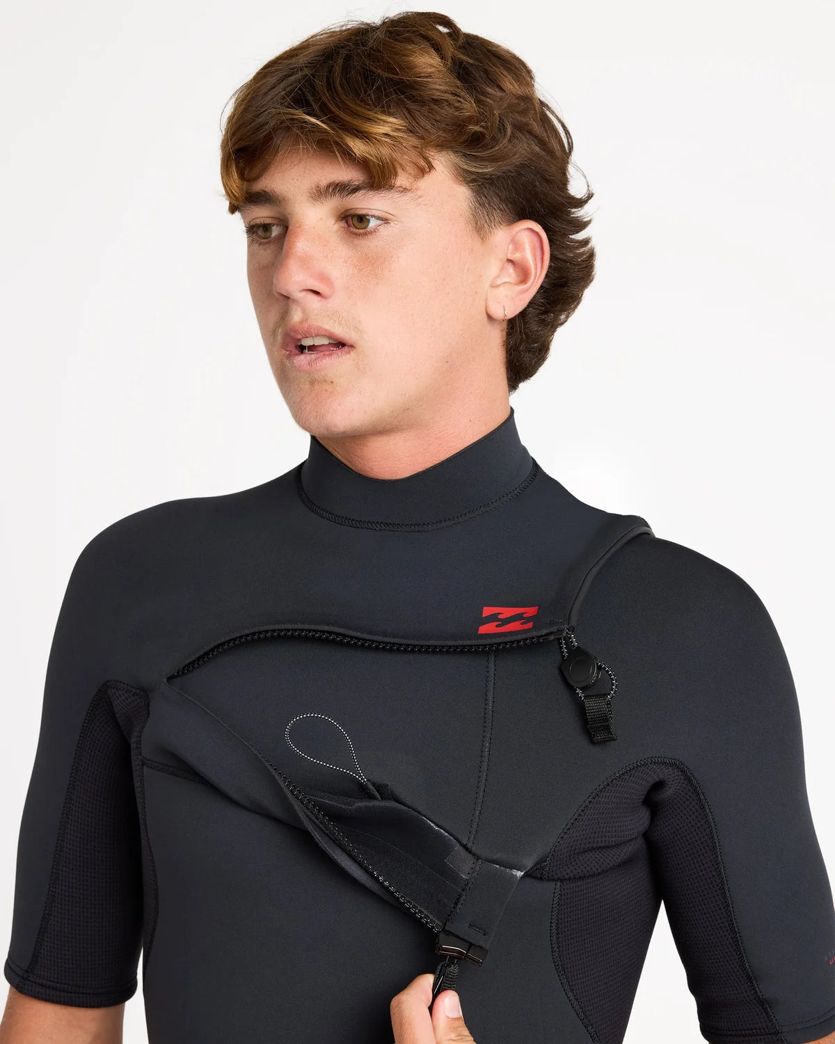 Billabong Mens 2/2mm Absolute Ultra Chest Zip Springsuit