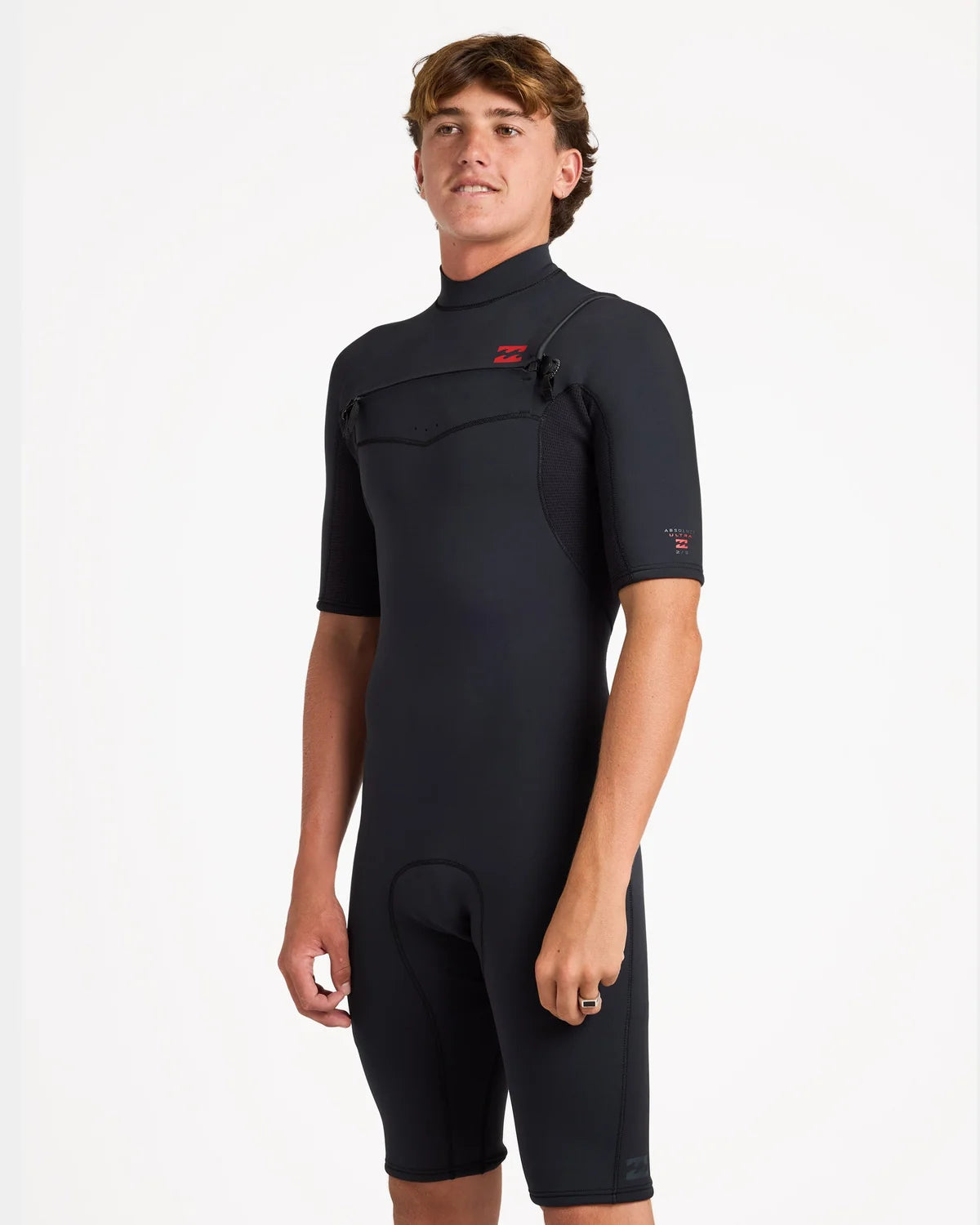 Billabong Mens 2/2mm Absolute Ultra Chest Zip Springsuit