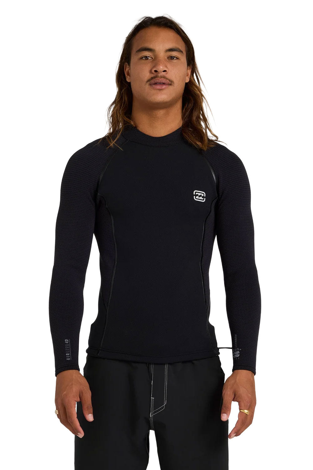 Billabong Mens 1.5 mm Furnace Pro Series Long Sleeve Wetsuit Jacket